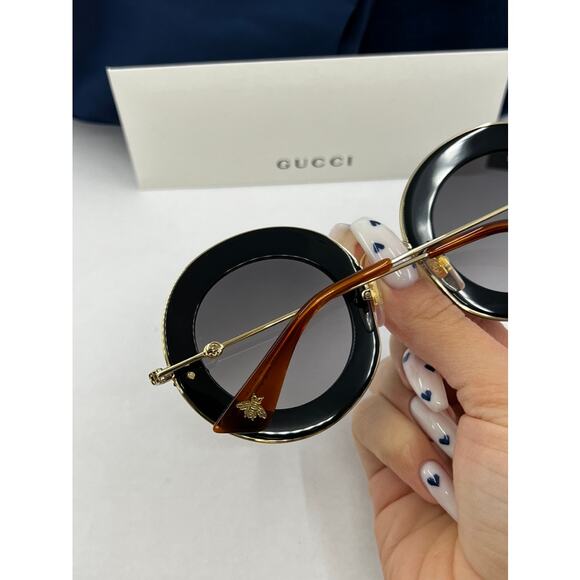 NEW Gucci GG0113/S Blind for Love Sunglasses in Black main image 11
